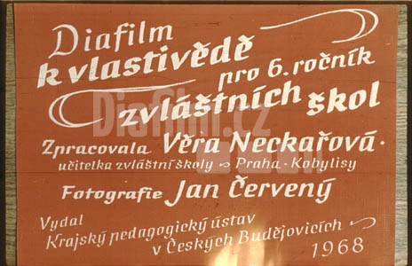 Diafilm k vlastivědě 6.roč na zvláštních školách II