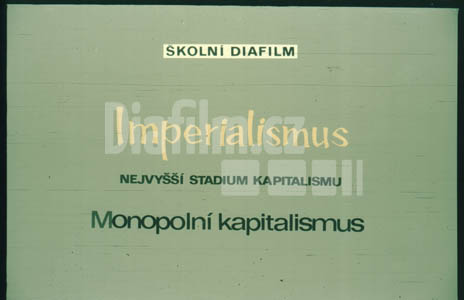 Imperialismus nejvyšší stadium kapitalismu Monopolní kapitalismus