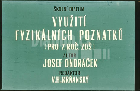 Využití fyzikálních poznatků (pro 7.roč. ZDŠ)