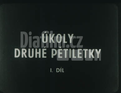 Úkoly druhé pětiletky I.díl