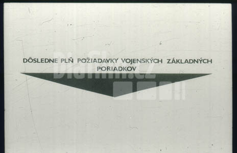 Důsledně plněné požadavky vojenských základních řádů
