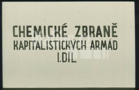 Chemické zbraně kapitalistických armád 1.díl