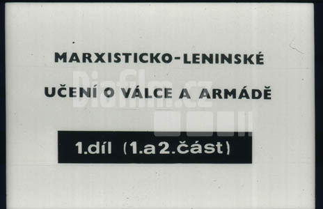 Marx-leninské učení o válce 1.díl