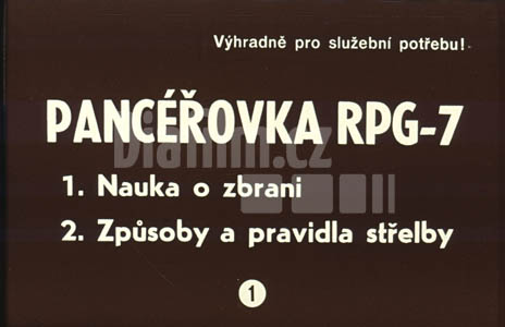 Pancéřovka RPG 1.díl Nauka o zbrani