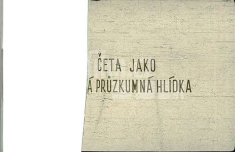 Četa jako bojová průzkumná hlídka