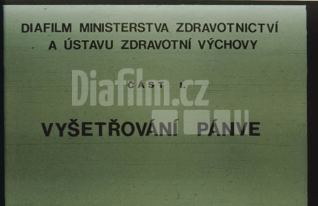 Vyšetřování pánve I.