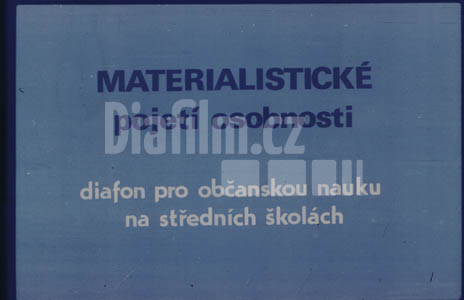 Materialistické pojetí osobnosti