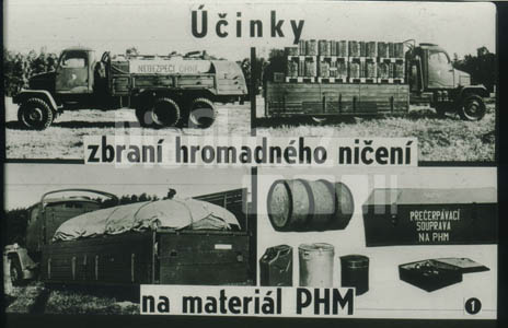 Účinky zbraní hromadného ničení na materiál PHM (pohonné hmoty a maziva)