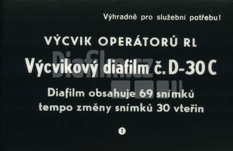 Výcvik operátorů RL č.D-30C