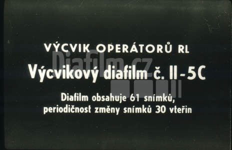 Výcvik operátorů RL č.II-5C