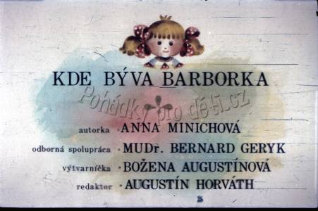 Kde bydlí Barborka