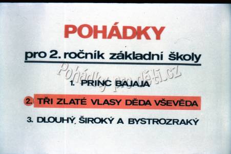 Tři zlaté vlasy děda Vševěda