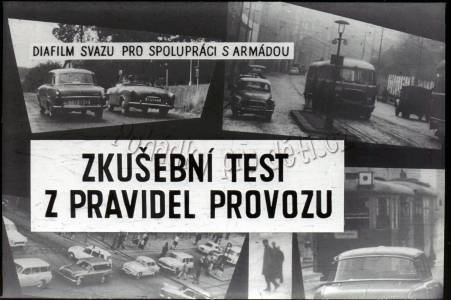 Zkušební test z pravidel provozu