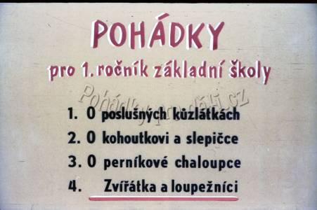 Zvířátka a loupežníci
