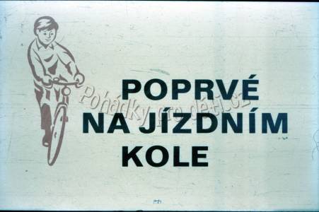 Poprvé na jízdním kole