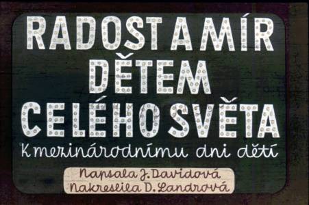 Radost a mír dětem celého světa