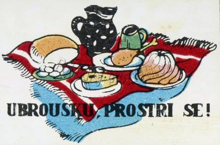 Ubrousku, prostři se!