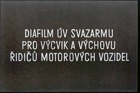 Pravidla silničního provozu I.