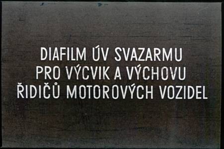 Pravidla silničního provozu III.