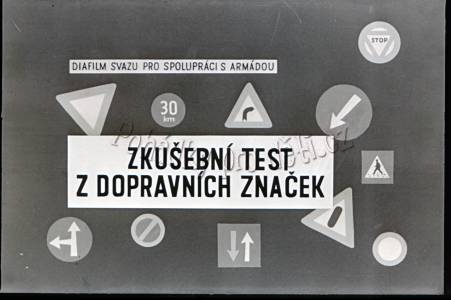 Zkušební test z dopravních značek