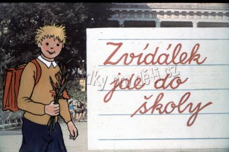Zvídálek jde do školy