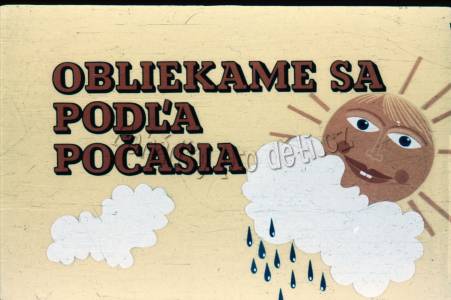 Oblékáme se podle počasí