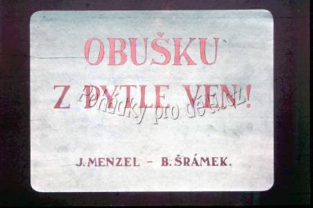Obušku z pytle ven