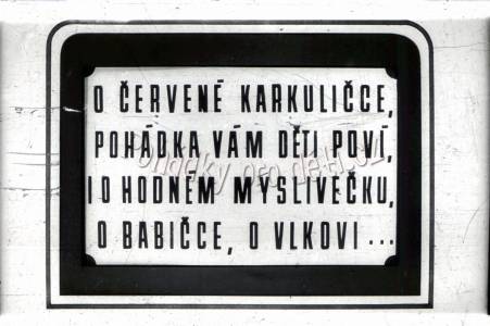 O červené Karkuličce