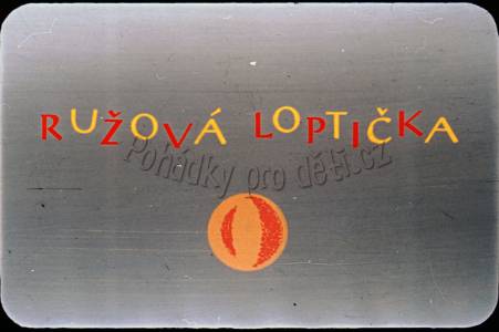 Růžový balónek
