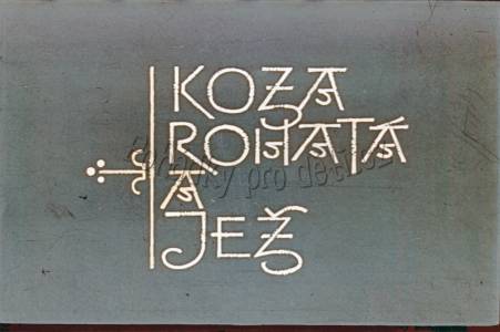 Koza rohatá a jež