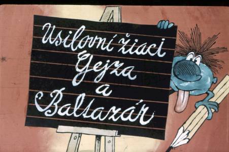 Usilovní žiaci Gejza a Baltazár
