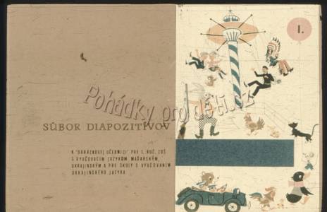 Soubor diapozitivů obrázkové učebnice I. ročník - povyprávěj co vidíš