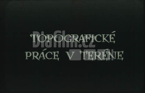 Topografické práce v terénu