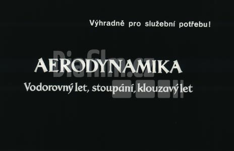 Aerodynamika - vodorovný let, stoupání, klouzový let