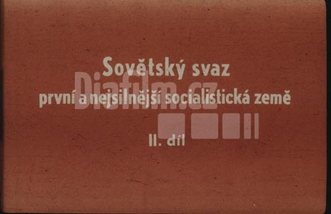 Sovětský svaz první a nejsilnější socialistická země II.