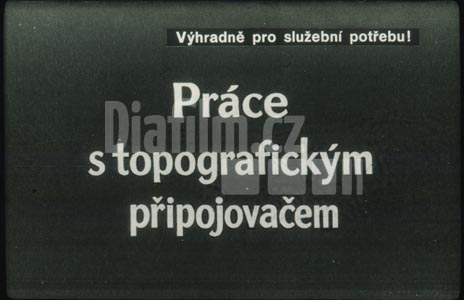 Práce s topografickým připojovačem