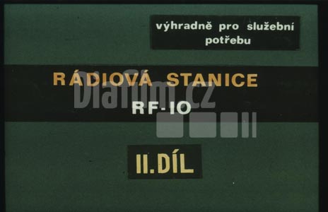 Rádiová stanice RF-10 II. díl